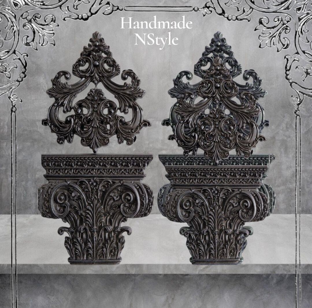 アンティーク飾り DIY 装飾 ロココ調レリーフ拍卖