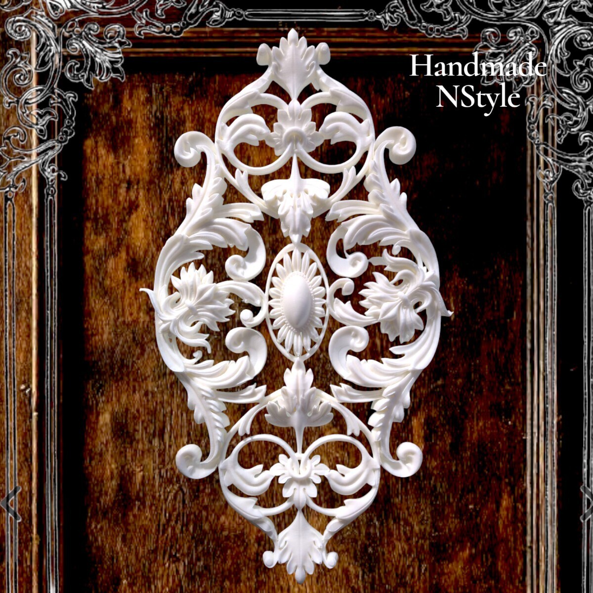 アンティーク装飾 飾り DIY 装飾 ロココ調レリーフ 大きいサイズ拍卖