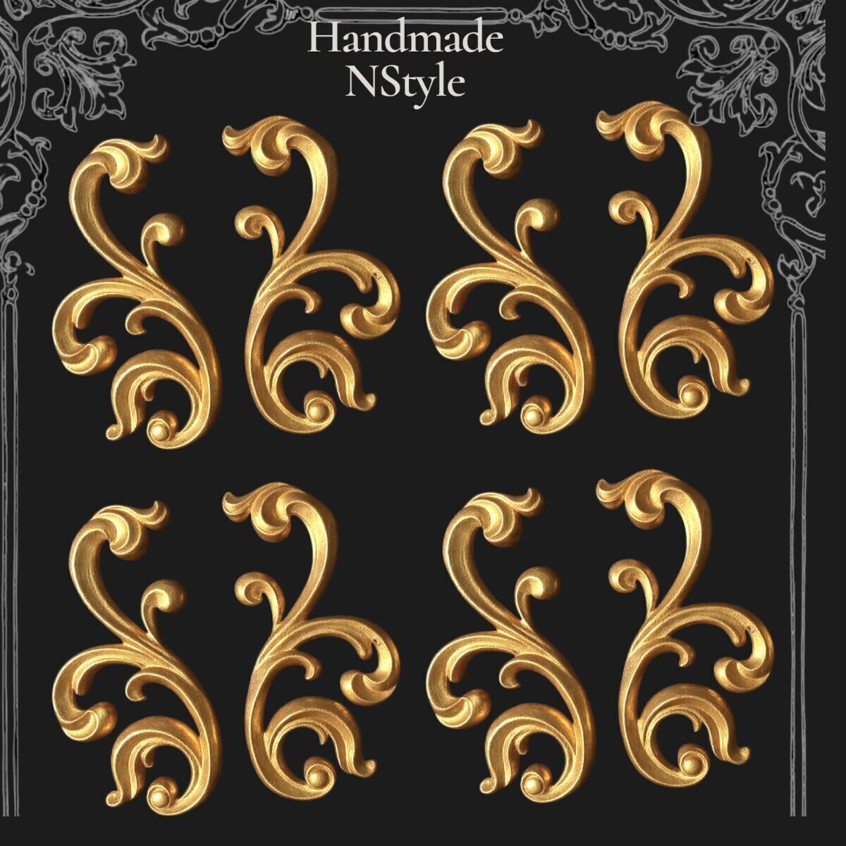 アンティーク飾り DIY 装飾 ロココ調レリーフ ロココ調レリーフ拍卖