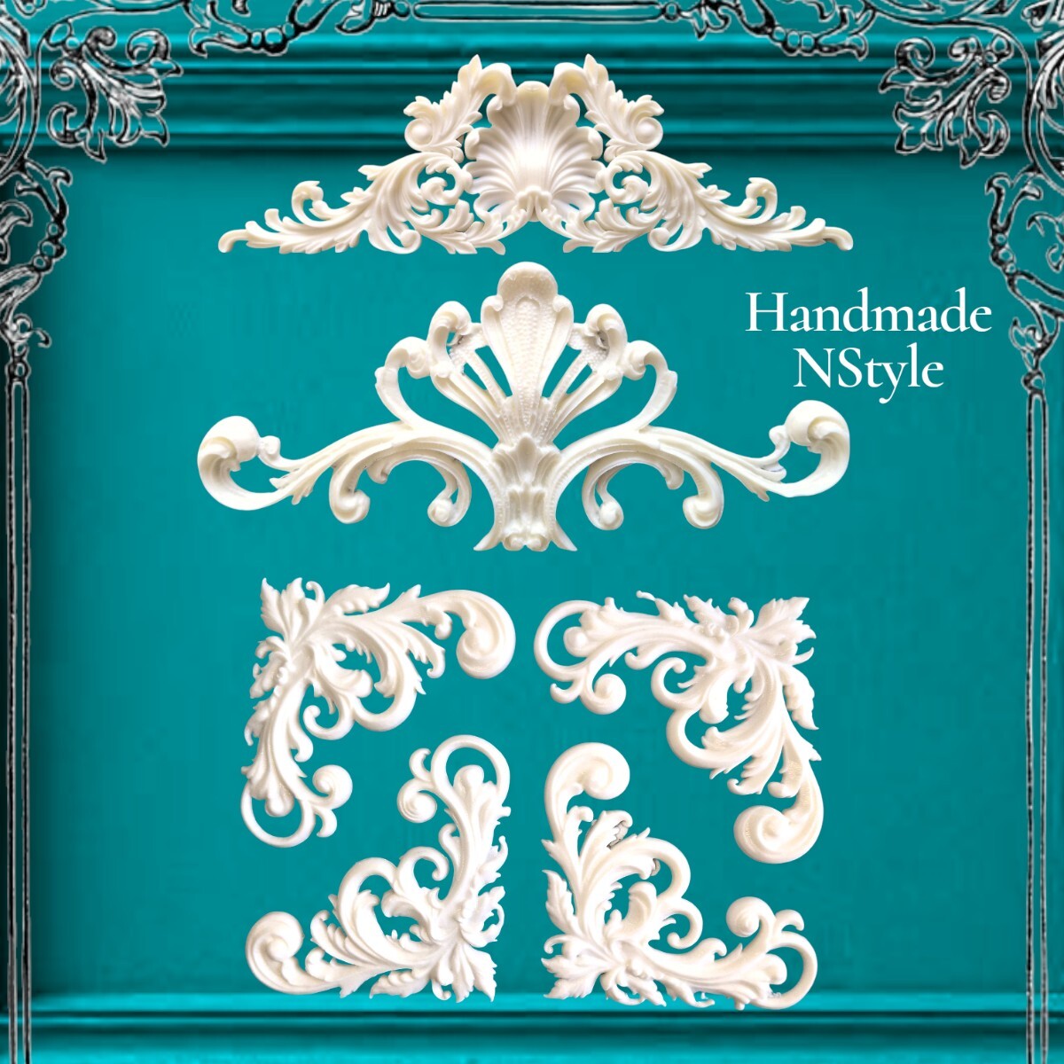アンティーク飾り DIY 装飾 ロココ調レリーフ ロココ調レリーフ拍卖