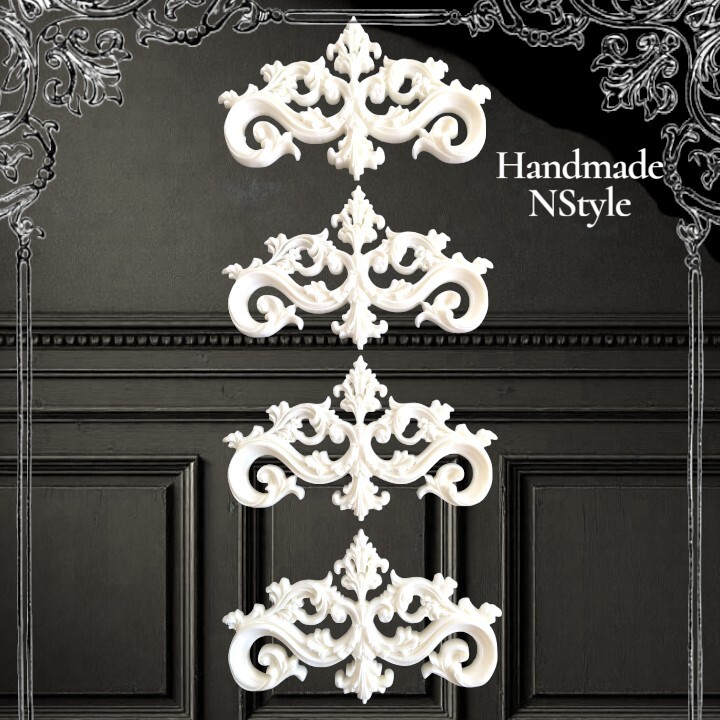 アンティーク飾り DIY 装飾 ロココ調レリーフ 装飾拍卖