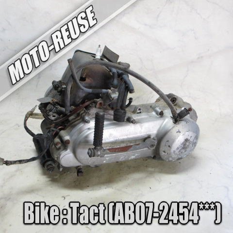 □【Tact タクト AB07 2st】純正エンジン 始動確認済み 「AB07E」 □K80079拍卖