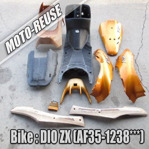 □【DIO ZX ディオZX AF35】純正カウルセット ベースに AF34□K80584拍卖