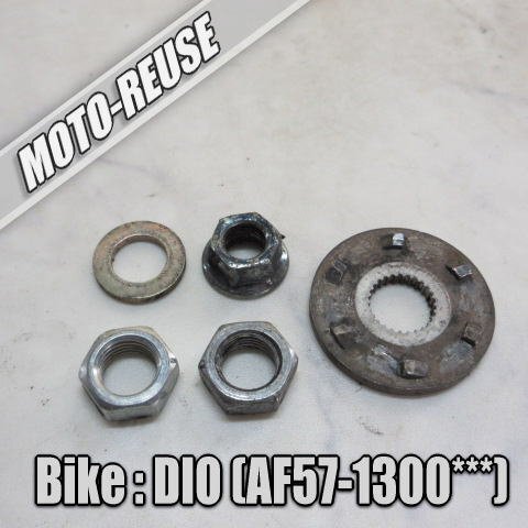 □【スマートDIO ディオ AF57】純正プーリーナット(スマートレター)クラッチナット ゼネレーターナット AF56□K70311拍卖