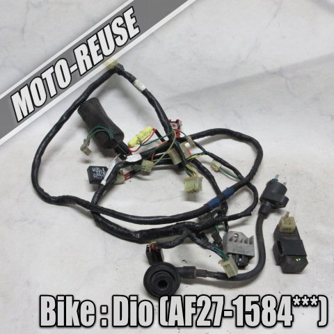 □【スーパーDIO ディオ AF27】純正メインハーネス+電装SET CDI/レギュレター/IGコイル「GK8 CF488B」 AF28□K40165拍卖