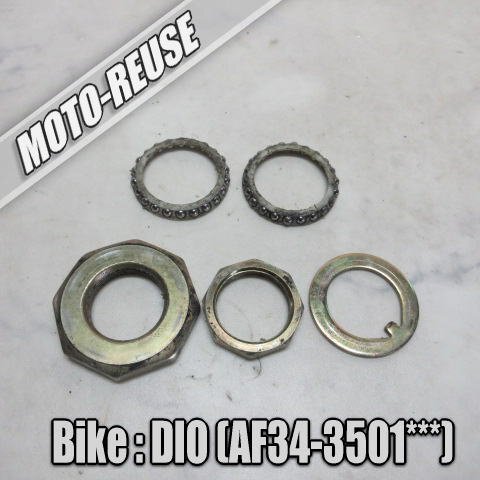 □【Live Dio ライブディオ AF34 2st】純正ステムナット(スマートレター) AF35 ZX□K70659拍卖