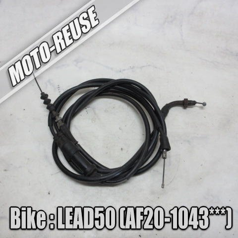 □【LEAD50 リード50 AF20 2st】純正スロットルワイヤー スロットルケーブル アクセルワイヤー□K67821拍卖