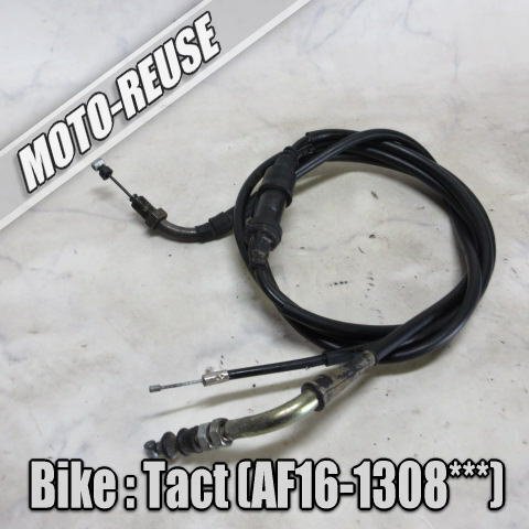 □【Tact タクト AF16 2st】純正スロットルワイヤー スロットルケーブル(レターパックプラス)□K74582拍卖