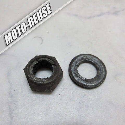 □【DIO ZX ディオZX AF35 2st】純正リア ホイールナット (スマートレター)金ホイール アルミ□K70469拍卖