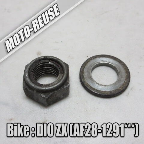 □【DIO ZX ディオZX AF28 2st】純正リア ホイールナット(スマートレター)SR AF27□K70139拍卖