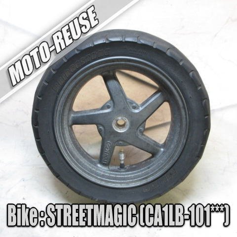□【STREETMAGIC ストマジ CA1LB】純正リアホイール 後輪 アルミ□K80478拍卖