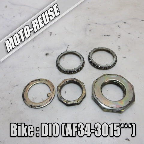 □【Live DIO ライブディオ AF34 2st】純正ステムナット(スマートレター)AF35 ZX □K76507拍卖