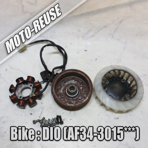 □【Live DIO ライブディオ AF34 2st】純正ジェネレーター ゼネレーター フライホイール AF35□K76526拍卖