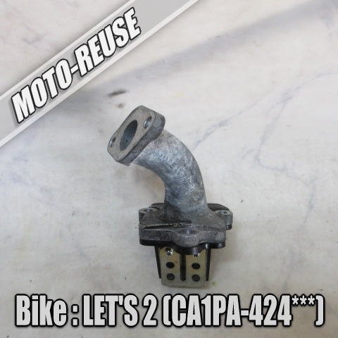 □【レッツ2 LET'S2 CA1PA】純正インテークマニホールド インマニ リードバルブ □K77032拍卖