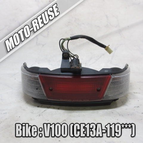 □【アドレスV100 CE13A 2st】純正テールランプ クリアウインカー□K76867拍卖