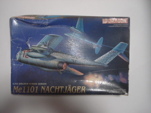 1/72ドラゴン Me1101 NACHTJAGER ナハトイェ―ガ― ドイツ 拍卖