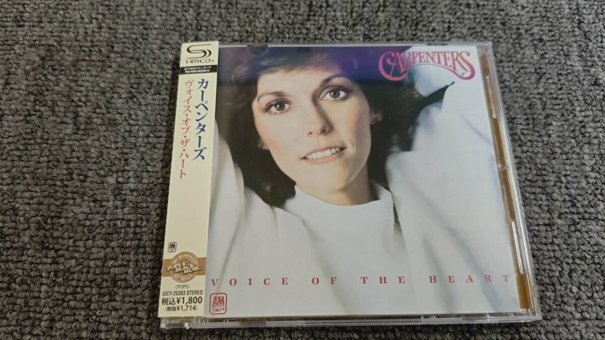 美盤 Carpenters Voice Of The Heart /UICY-25303/CD/F58拍卖