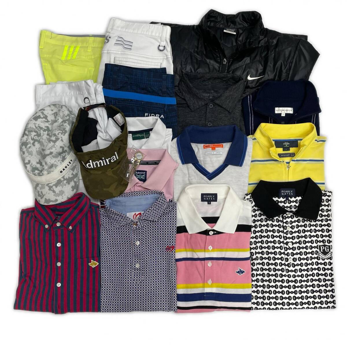 coco 中古 ゴルフウェア ブランド色々 まとめ売り20点 メンズ おまとめ品 L 108752拍卖