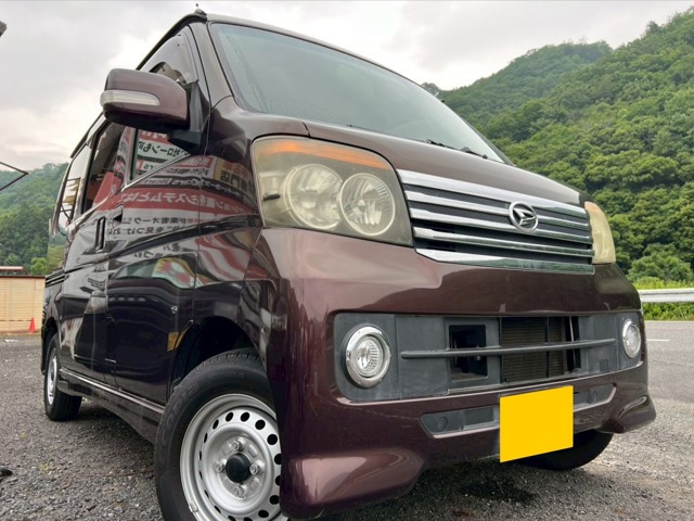 【諸費用コミ】:◆岡山発◆中古車◆おすすめ◆ 平成21年 ダイハツ アトレーワゴン カスタムターボ RS リミテッド ナビ拍卖