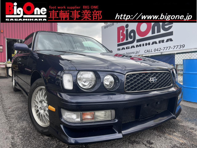 【諸費用コミ】:グロリア 3.0 グランツーリスモ アルティマ ターボ 純正エアロ NISMO280kmスケールメーター拍卖