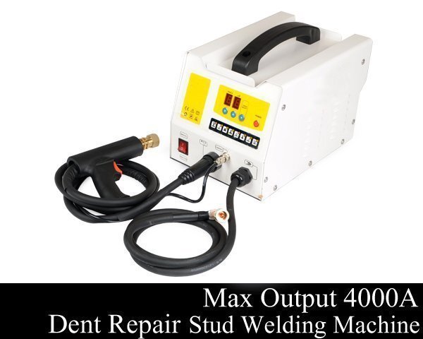 スポット スタッド 溶接機 100V 最大出力4000A 板金修理 ●【検 自動車板金 デントリペア へこみ修理 スライドハンマー 補修 G190拍卖