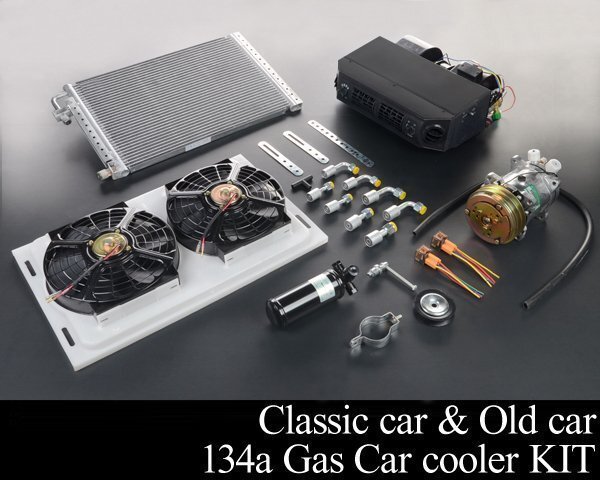 クーラー エアコン キット 12V 汎用 後付け 吊下式★ ハコスカ ケンメリ フェアレディZ S30Z レビン トレノ セリカ ビートル 旧車 A/C G173拍卖