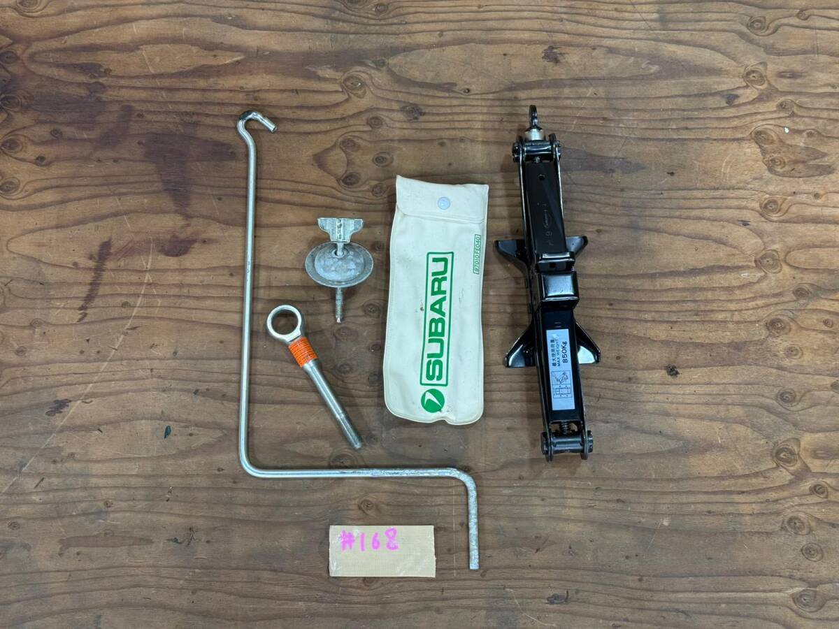 スバル SUBARU 純正 ジャッキ 工具セット パンタジャッキ 牽引フック ツールバッグ 97031FE000 インプレッサ GDB GD WRX STI レガシィ #168拍卖