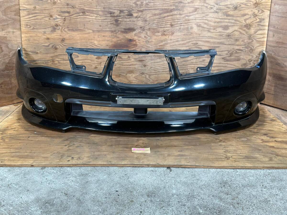 スバル インプレッサ GDB WRX STI フロントバンパー 純正 55503FE020VW 32J 丸目 STIバンパー フォグ付 SUBARU IMPREZA 純正バンパー#176拍卖