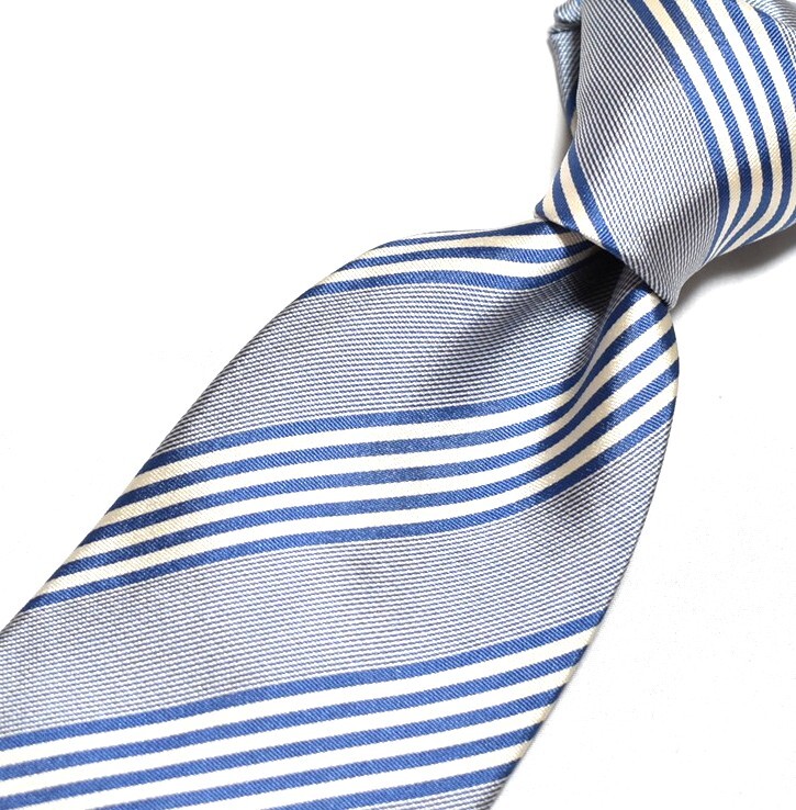 G690☆デュポン ネクタイ ストライプ柄☆3本以上送料無料拍卖