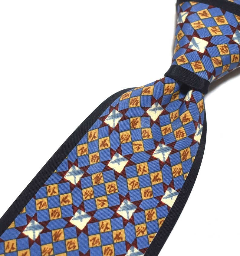 G694☆ミラショーン ネクタイ フレームタイプ柄☆3本以上送料無料拍卖