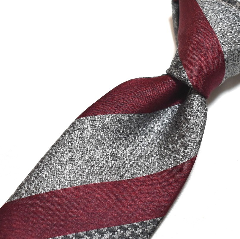 G754☆デュポン ネクタイ ストライプ柄☆3本以上送料無料拍卖