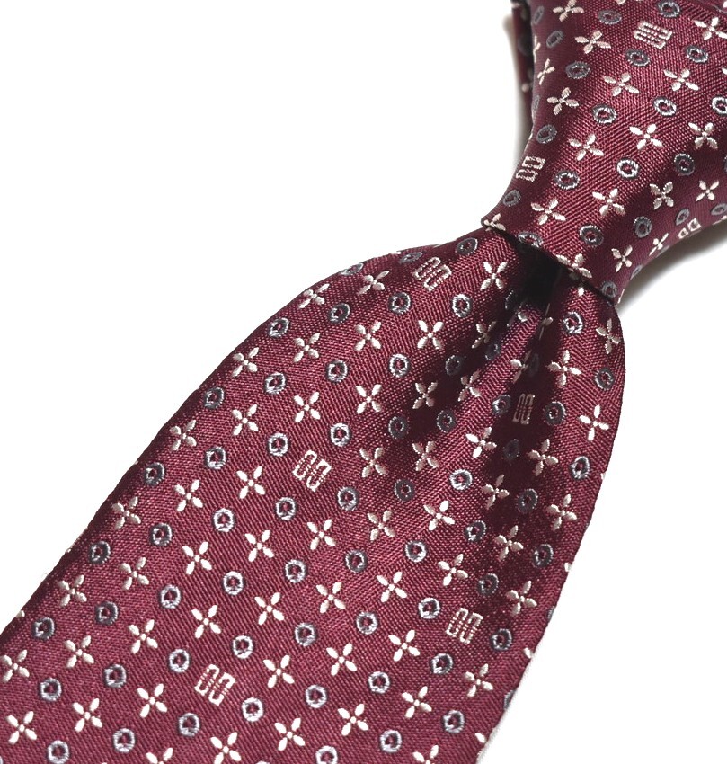 G894☆DAKS ネクタイ パターン柄☆3本以上送料無料拍卖