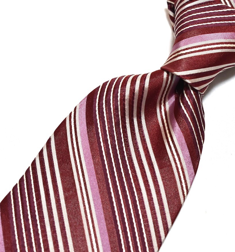 G768☆DKNY ネクタイ ストライプ柄☆3本以上送料無料拍卖