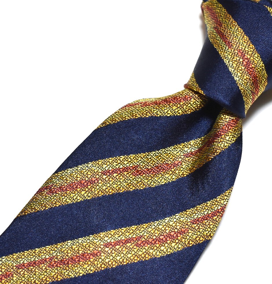 G862☆MISSONI ネクタイ ストライプ柄☆3本以上送料無料拍卖