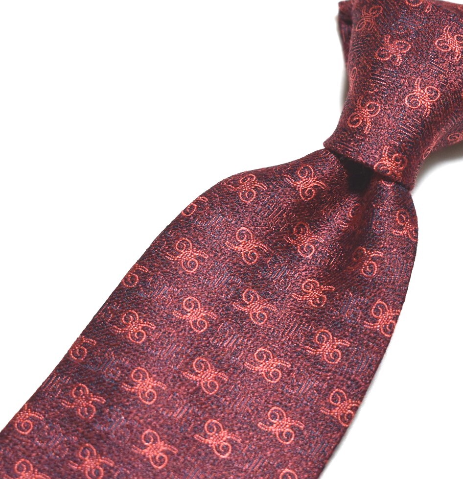 G853☆DAKS ネクタイ パターン柄☆3本以上送料無料拍卖