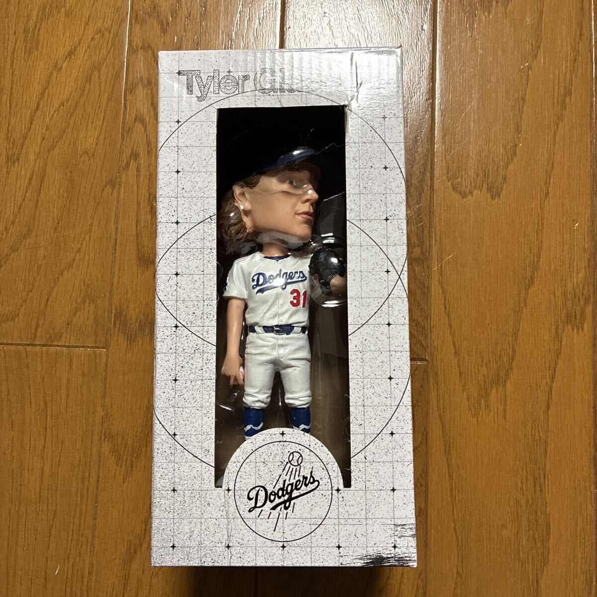 タイラーグラスナウ ボブルヘッド人形 ボブルヘッド ドジャース 球場配布 Tylor Glassnow拍卖