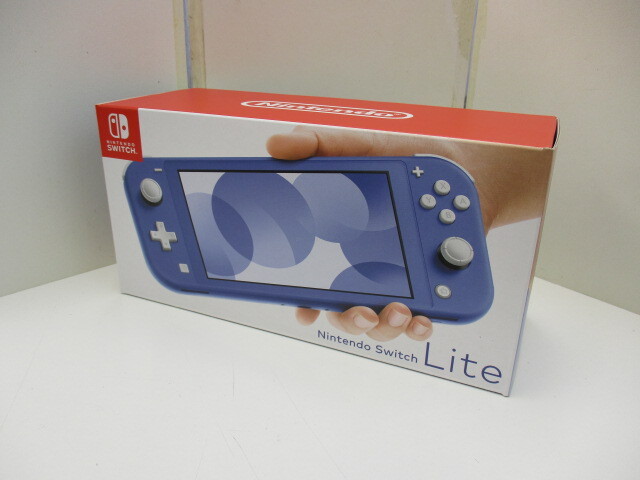 任天堂 ニンテンドースイッチライト Nintendo Switch Lite 青 ブルー HDH-S-BBZAA 未使用(開封済み)拍卖