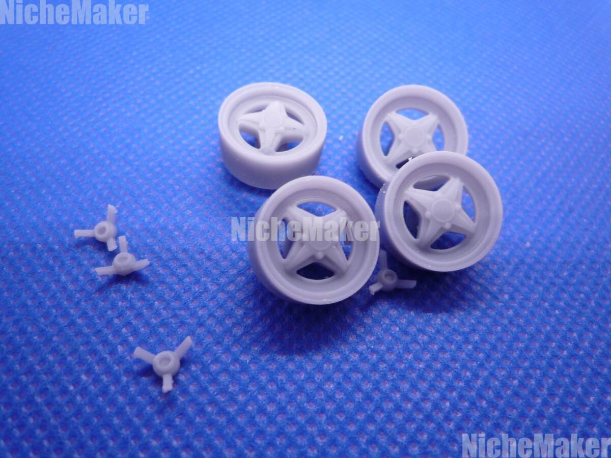 ★NEW★ グンゼ 1/24 ロータス・エランS3対応 エラン26R マグネシウム風ホイール・タイヤセットおまけつき セットA ★NEW★拍卖