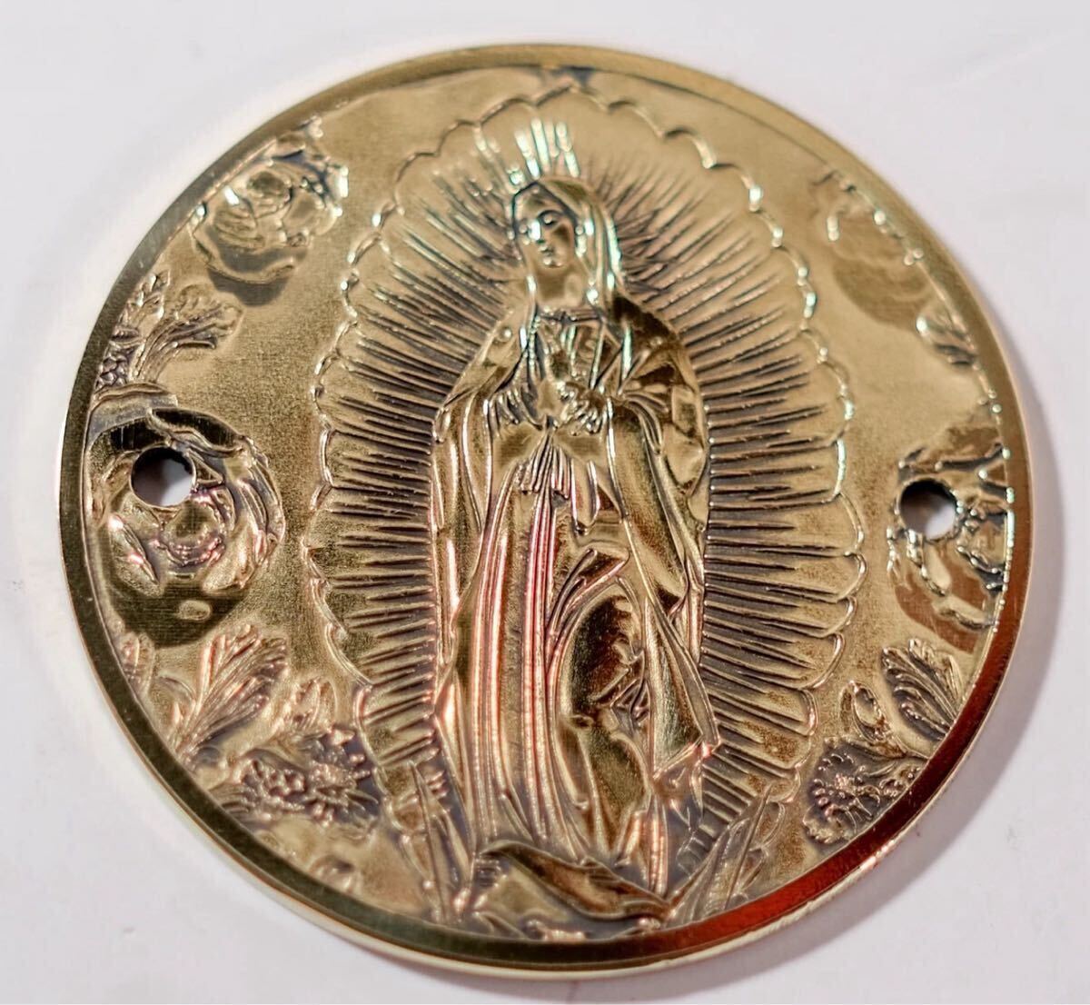 ハーレー マリア様 ポイントカバー エンジン ショベル ナックル チョッパー サバイバー スポーツスター ソフテイル アイアン J14400拍卖