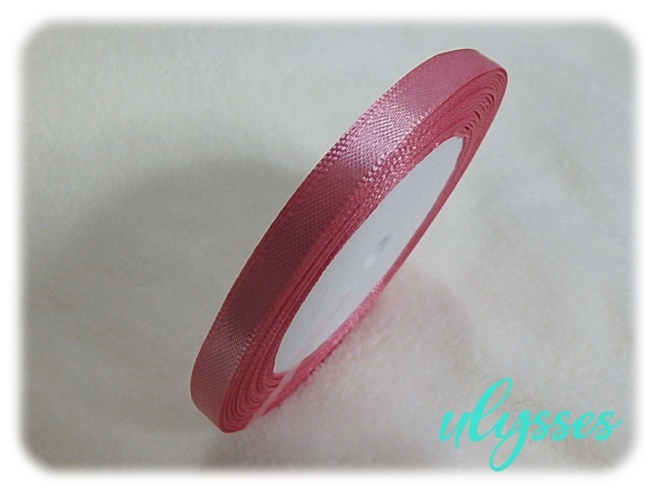 ★アクセ★514★6mm幅オールドローズサテンリボン20m★1巻★説明文・自己紹介は必ずお読みください拍卖