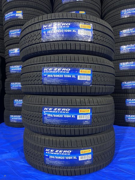 【法人宛限定送料無料】109HM-25 PIRELLI 255/50R20 109H XL ICE ZERO ASIMMETRICO 4本セット 2023年製拍卖