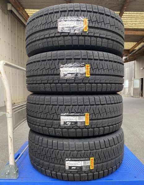 【法人宛限定送料無料】WM20-08 PIRELLI 245/45R18 100H XL r-f ICE ASIMMETRICO PLUS ランフラット 4本セット 2021年製 拍卖