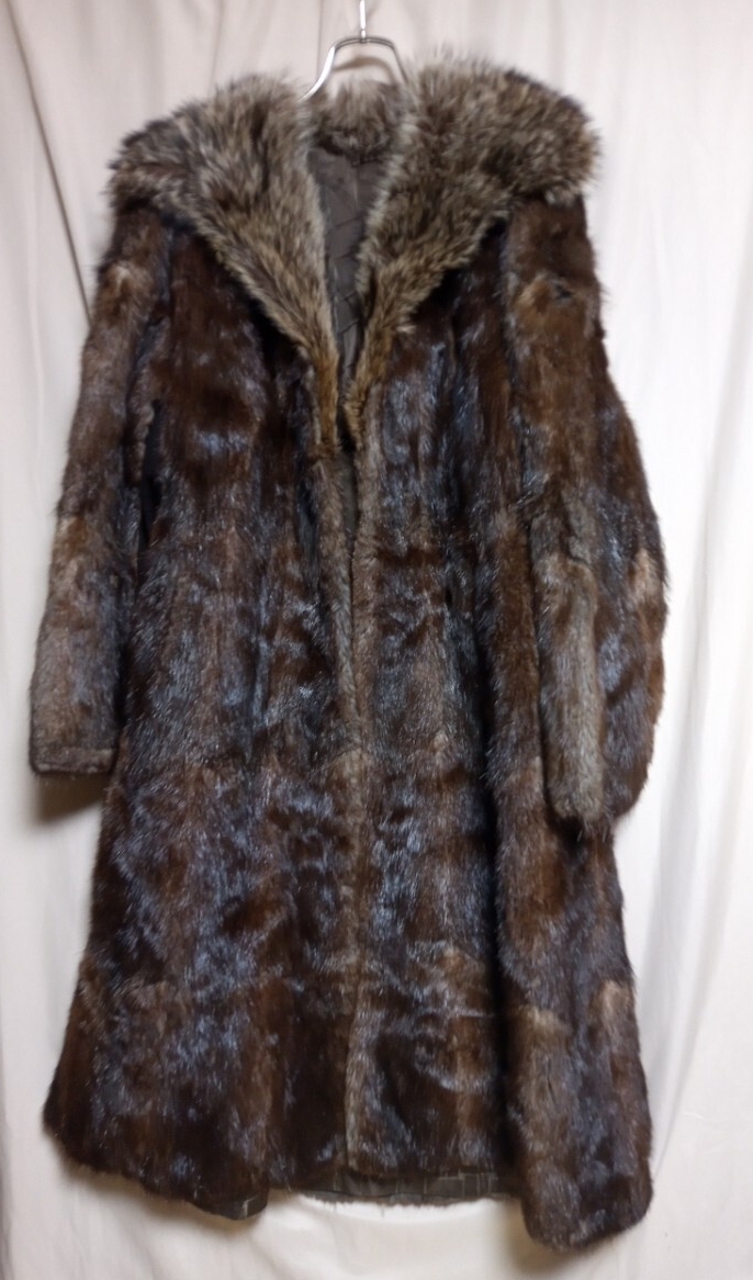 4783 ★★★ 毛皮コート ロングコート 拍卖