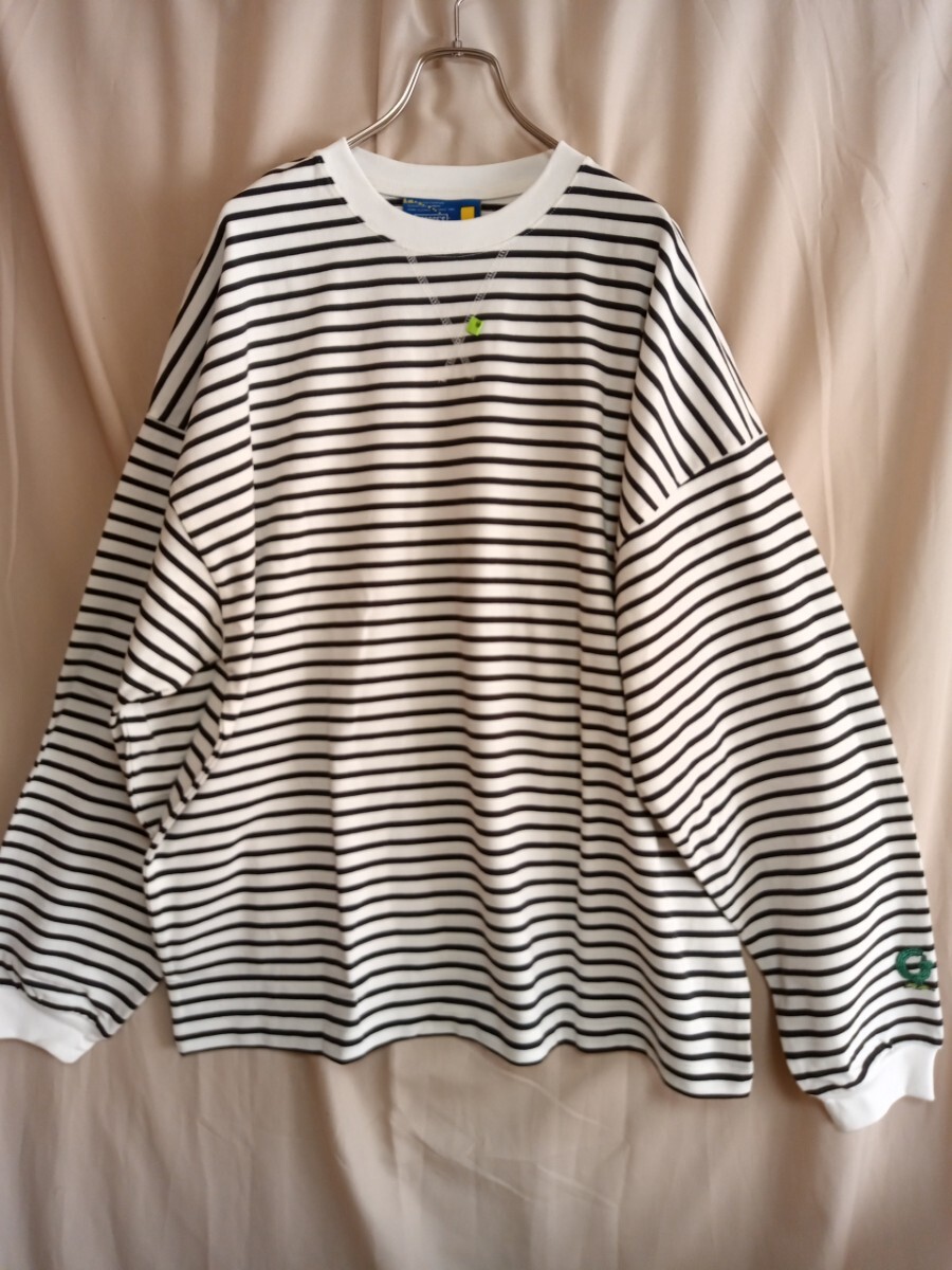 4658 ★★ 新品・GEORGES 長袖スウェット 長T サイズM 定価7590円 メンズ拍卖