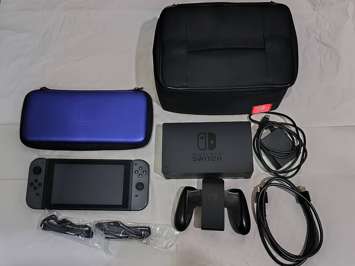 Nintendo Switch Joy-Con(L)/(R) グレー 収納ケース 中古品 ニンテンドースイッチ 任天堂拍卖