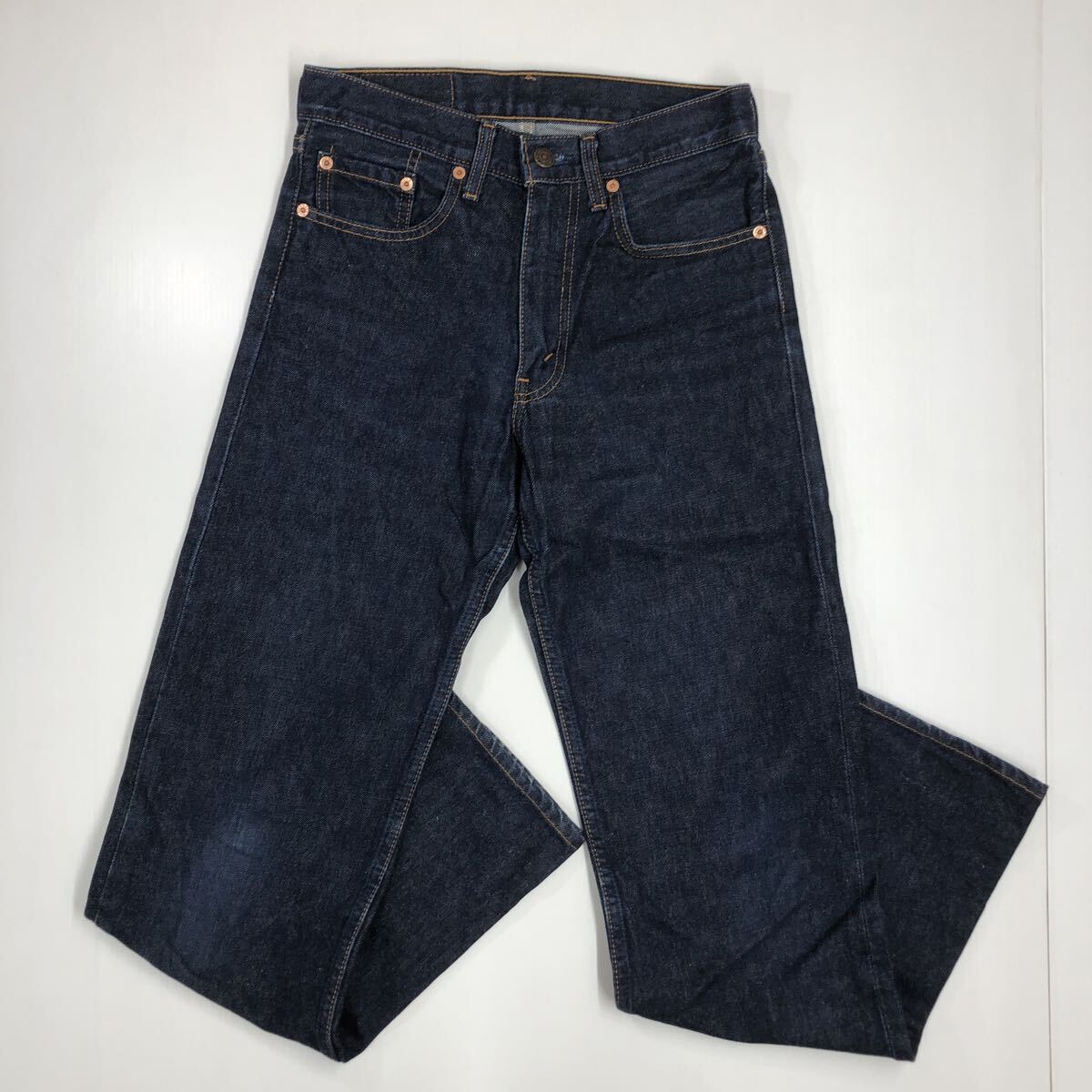 LEVI'S 508 リーバイス デニムパンツ 濃紺 ジーパン ジップフライ W29 511-30拍卖