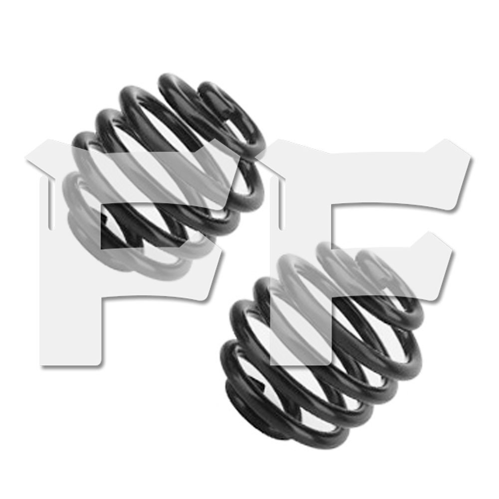 オートバイ ソロ シート スプリング ハーレー ホンダ ヤマハ カワサキ スズキ ボバー チョッパー 2個 ブラック S-Spring 新品拍卖