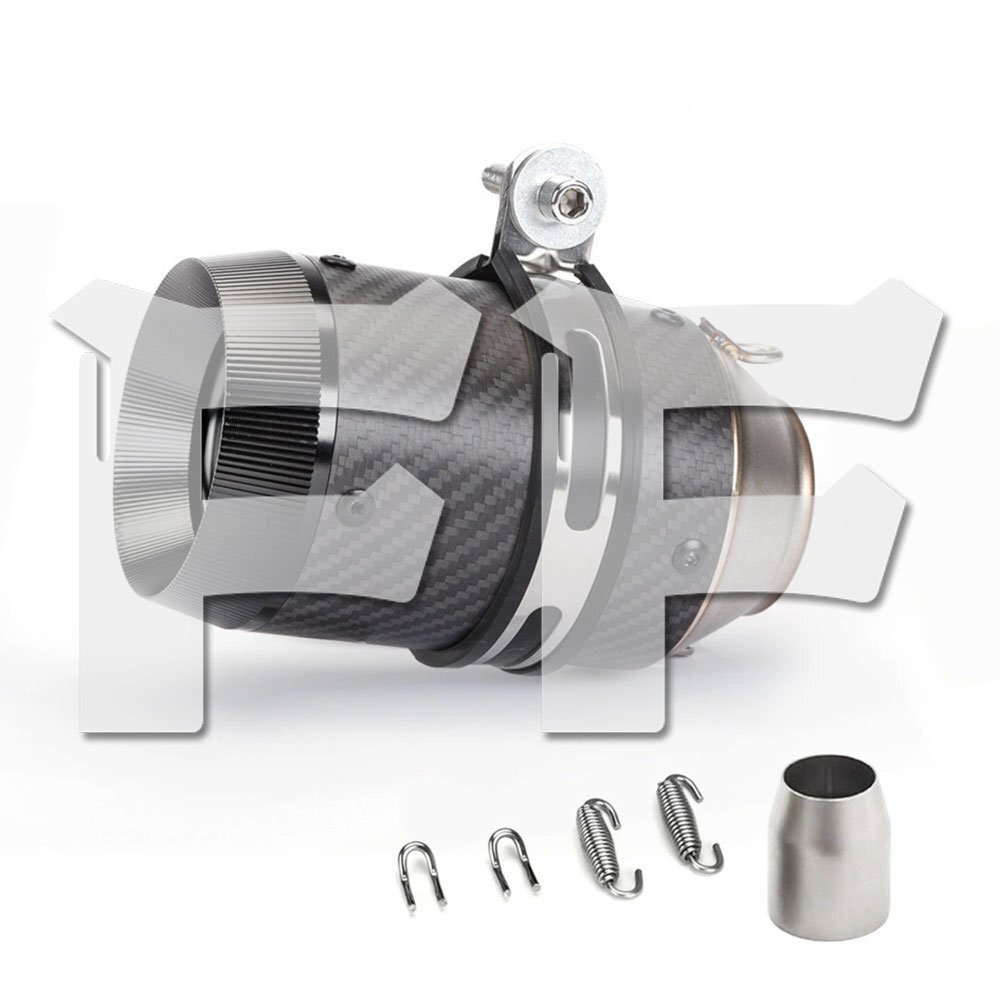 スリップオンマフラー エキゾーストパイプー 60mm バイク マフラー 排気管 ステンレス D ワンサイズ オートバイ 汎用拍卖