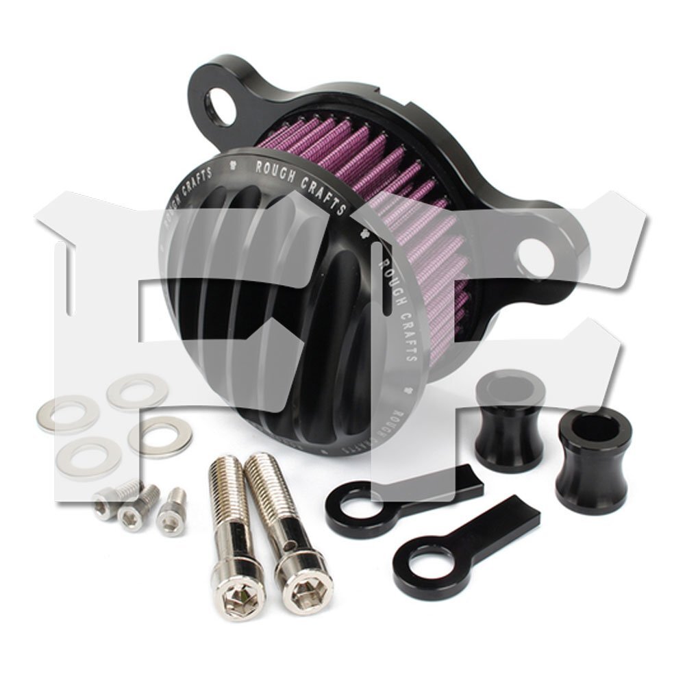 ハーレー スポーツスター XL 883 1200 72 X48 1991-2023 エア クリーナー エア フィルター レッド XL883-AF-B-R 新品拍卖