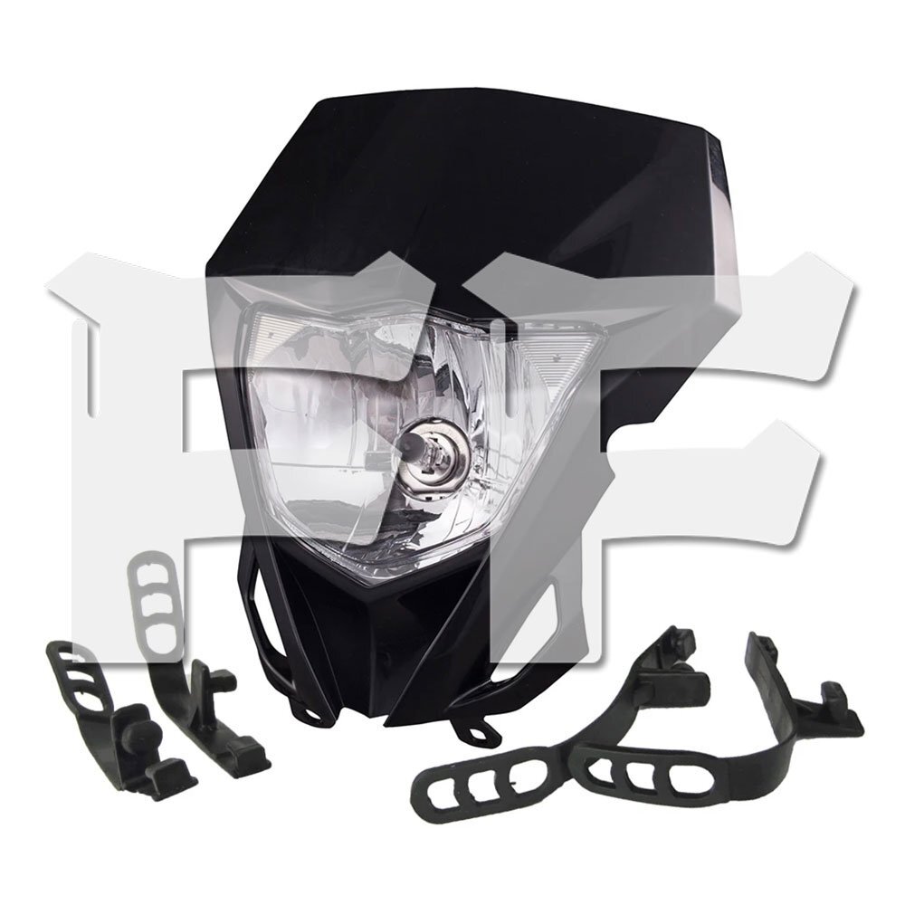 ヤマハ WR250F WR250R WR450F YZ250F YZ450F YZ ヘッドライト アセンブリー ライトカバー ブラック ダートバイク拍卖